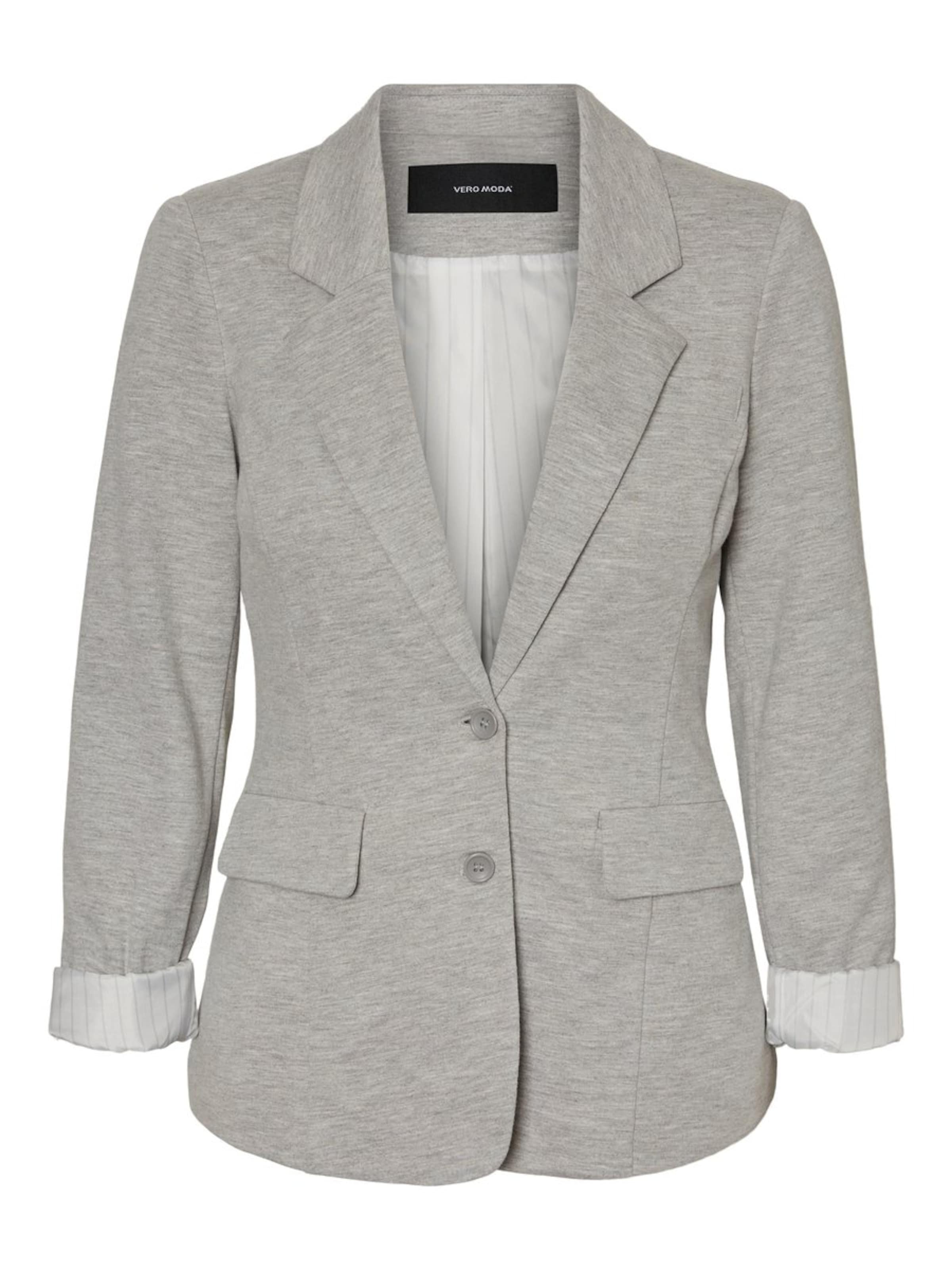VERO MODA - Blazer en gris: frente