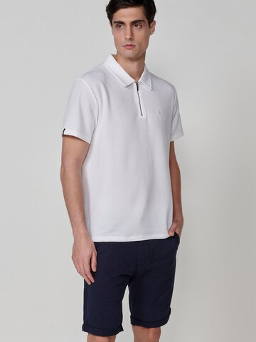 KOROSHI Poloshirt in Weiß