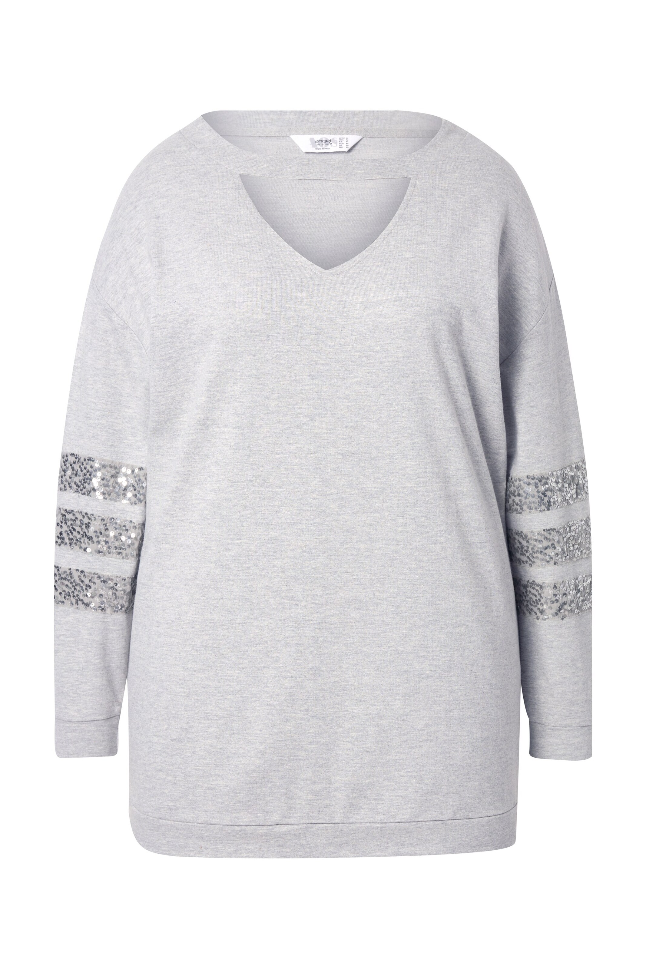 Angel of Style Sweatshirt in Grijs: voorkant