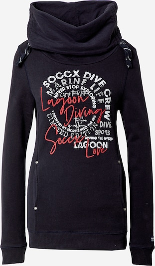 Soccx Sweatshirt in de kleur Blauw, Productweergave
