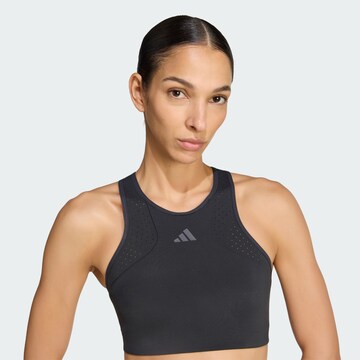 ADIDAS PERFORMANCE Bustier Športni nederček 'Intensity Workout' | črna barva