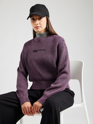 KARL LAGERFELD JEANS Sweater in Purple: front
