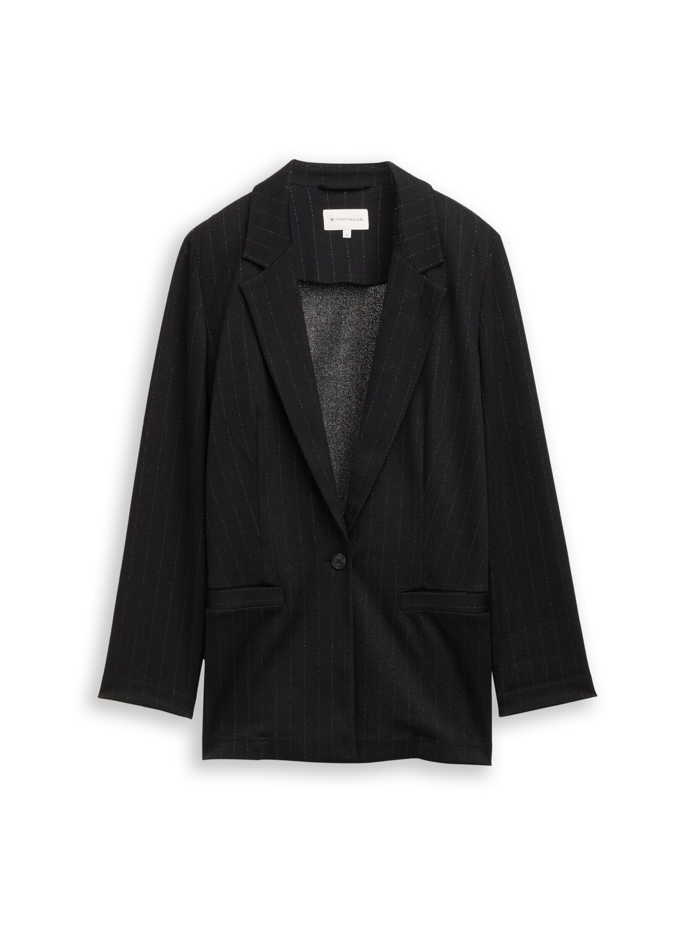 TOM TAILOR Blazer in Schwarz: Vorderseite