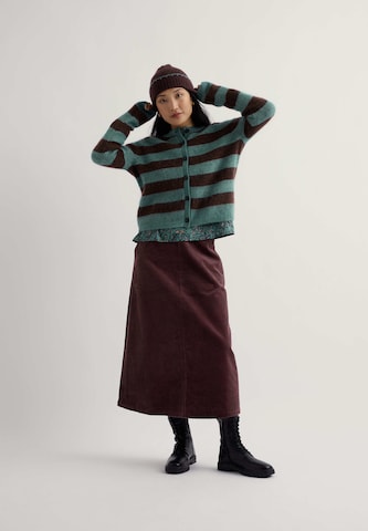 Seasalt Cornwall Gebreid vest 'Burnished Light' in Bruin