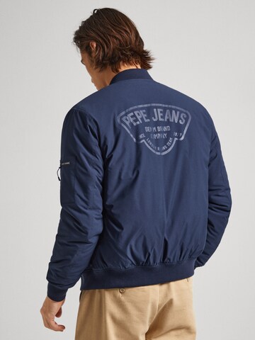 Pepe Jeans Between-Season Jacket 'VOLE' in Blue