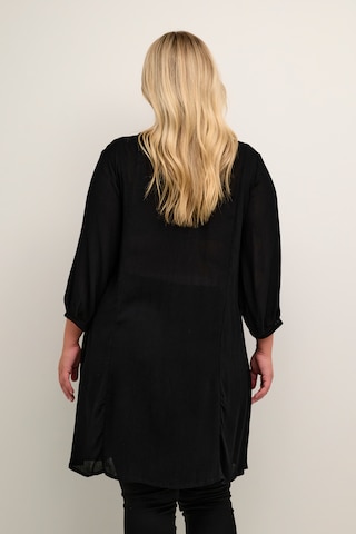 KAFFE CURVE Sukienka 'Clouisa' w kolorze czarny