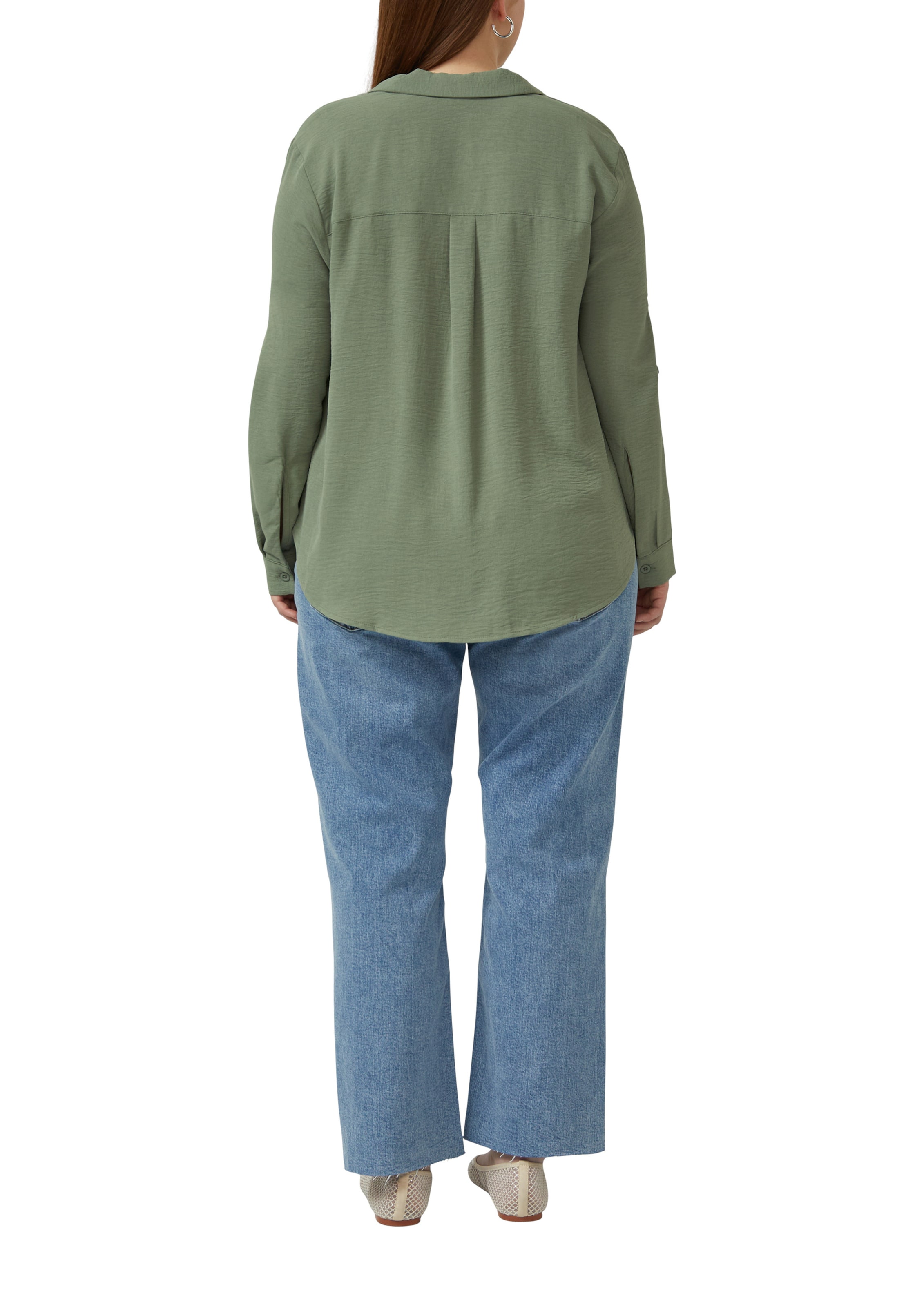 Chemisier QS en vert