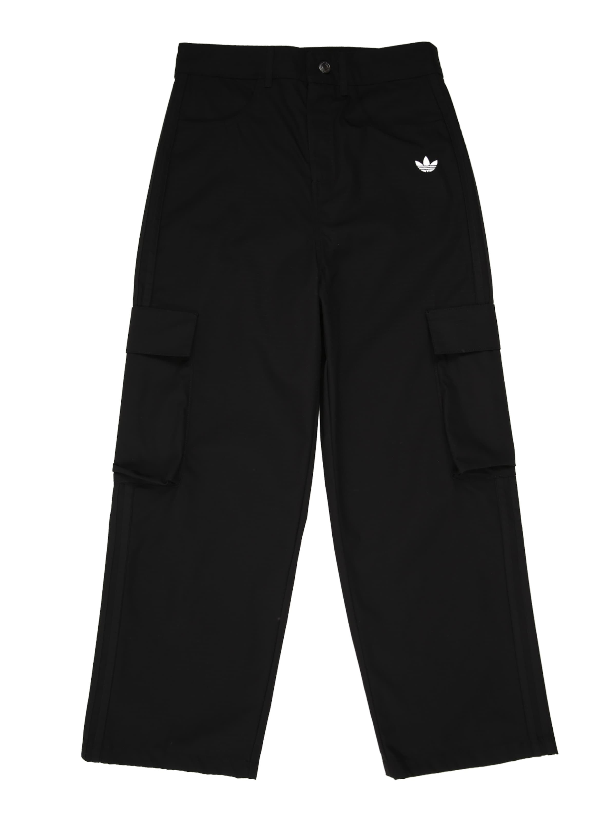 Loosefit Pantalon ADIDAS ORIGINALS en noir : devant