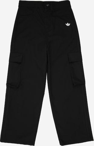 Loosefit Pantalon ADIDAS ORIGINALS en noir : devant