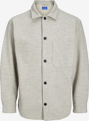 Jack & Jones Junior Comfort fit Overhemd in Beige: voorkant