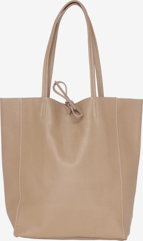 Zwillingsherz Shopper 'The Classic' in Grey: front