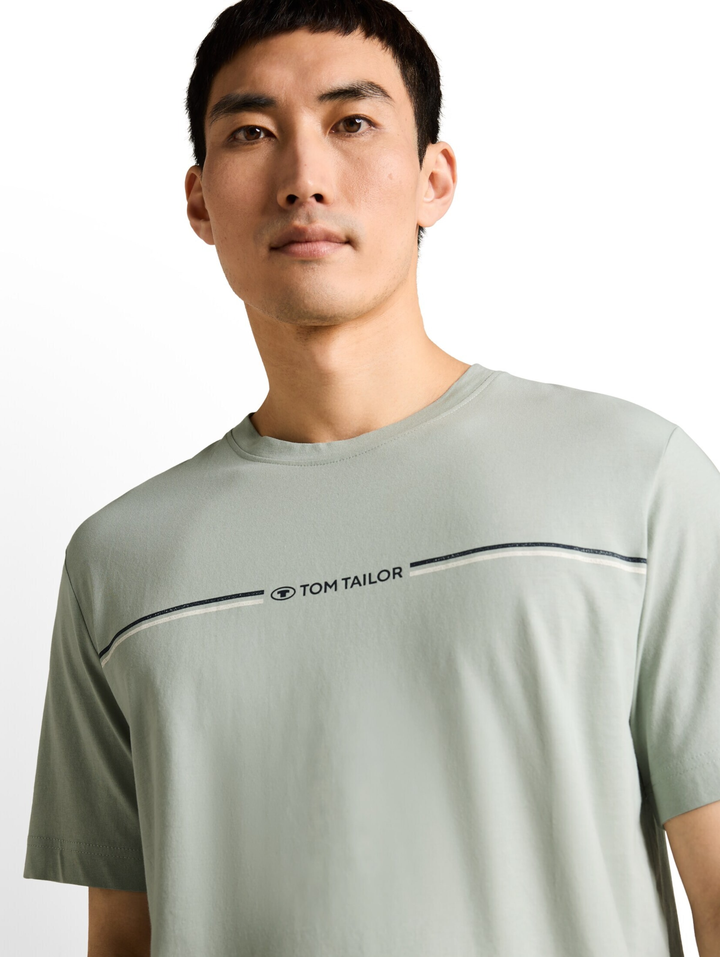 TOM TAILOR T-Shirt in Grün