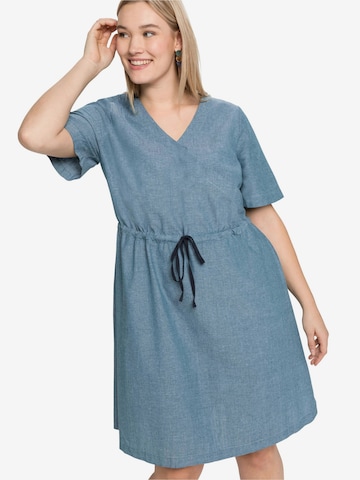 SHEEGO Summer Dress in Blue