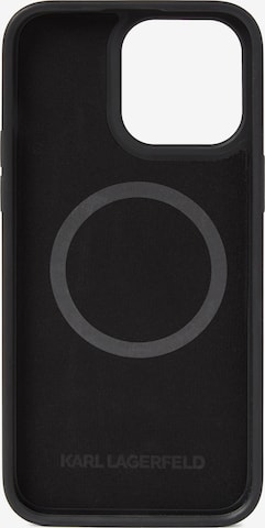 Karl Lagerfeld Smartphone Case 'iPhone 14 Pro Max' in Black