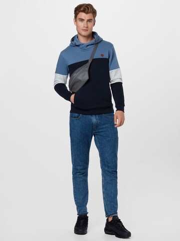 INDICODE JEANS Sweatshirt 'Olson' in Blauw