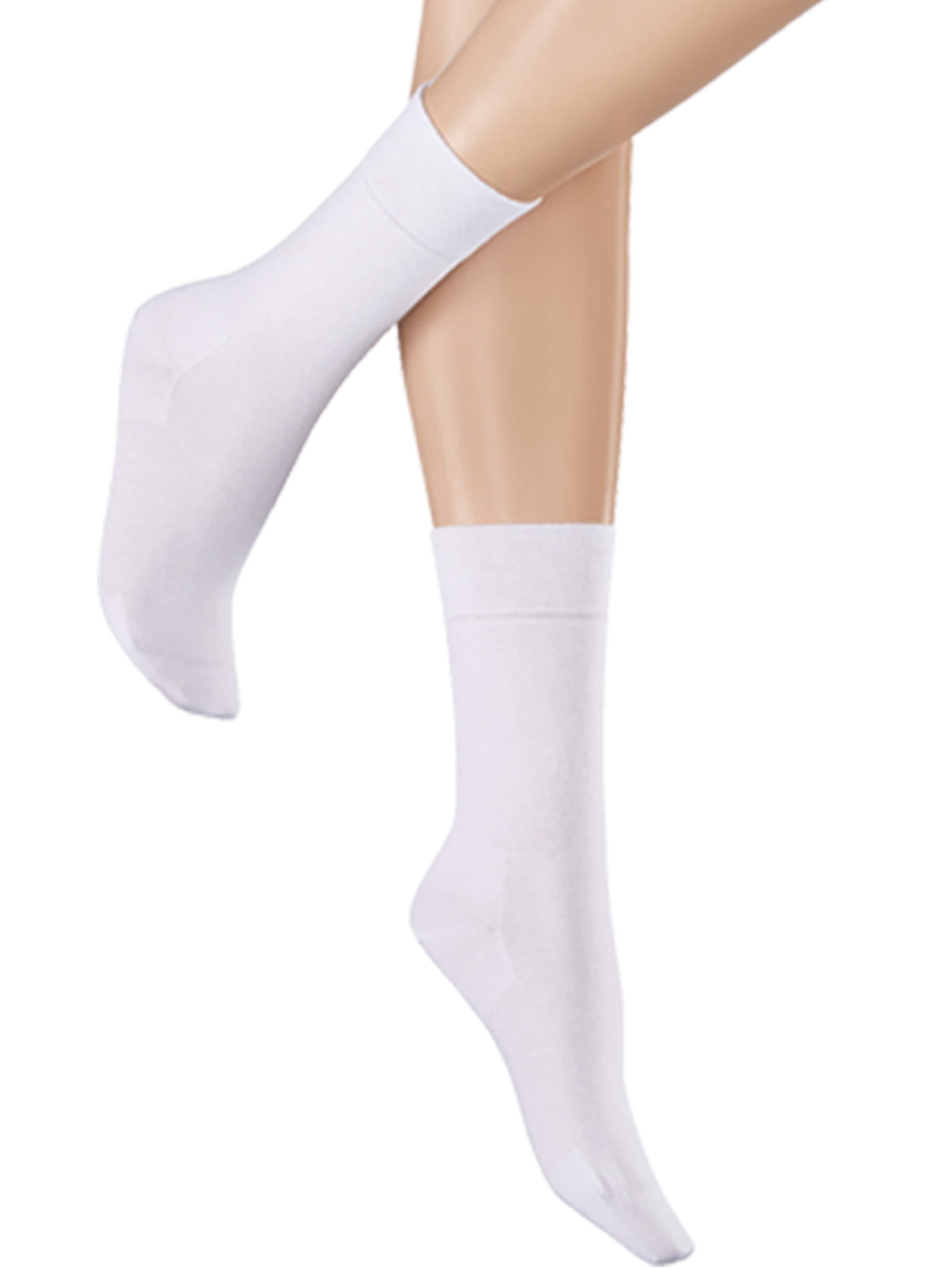 Hudson - Calcetines en blanco: frente