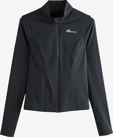 Cardigan self. en noir : devant