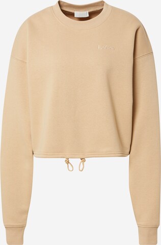 Sweat-shirt 'Rosa' LeGer by Lena Gercke en beige : devant