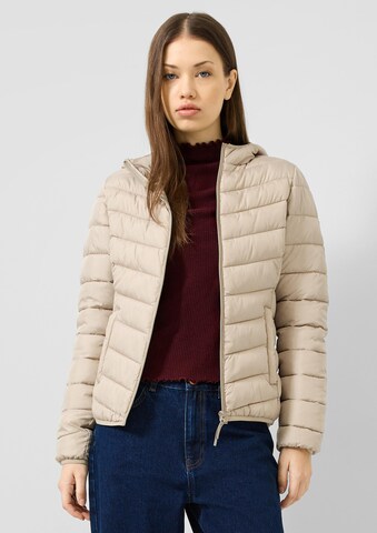 QS Jacke in Beige: Vorderseite
