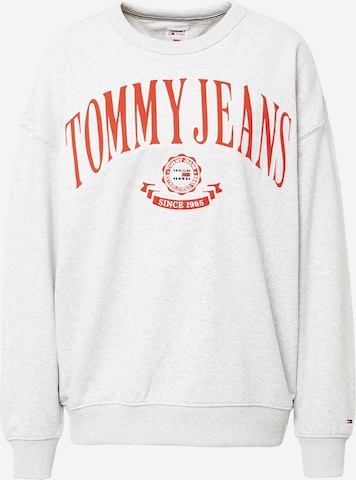 Tommy Jeans Sweatshirt in Grey: front