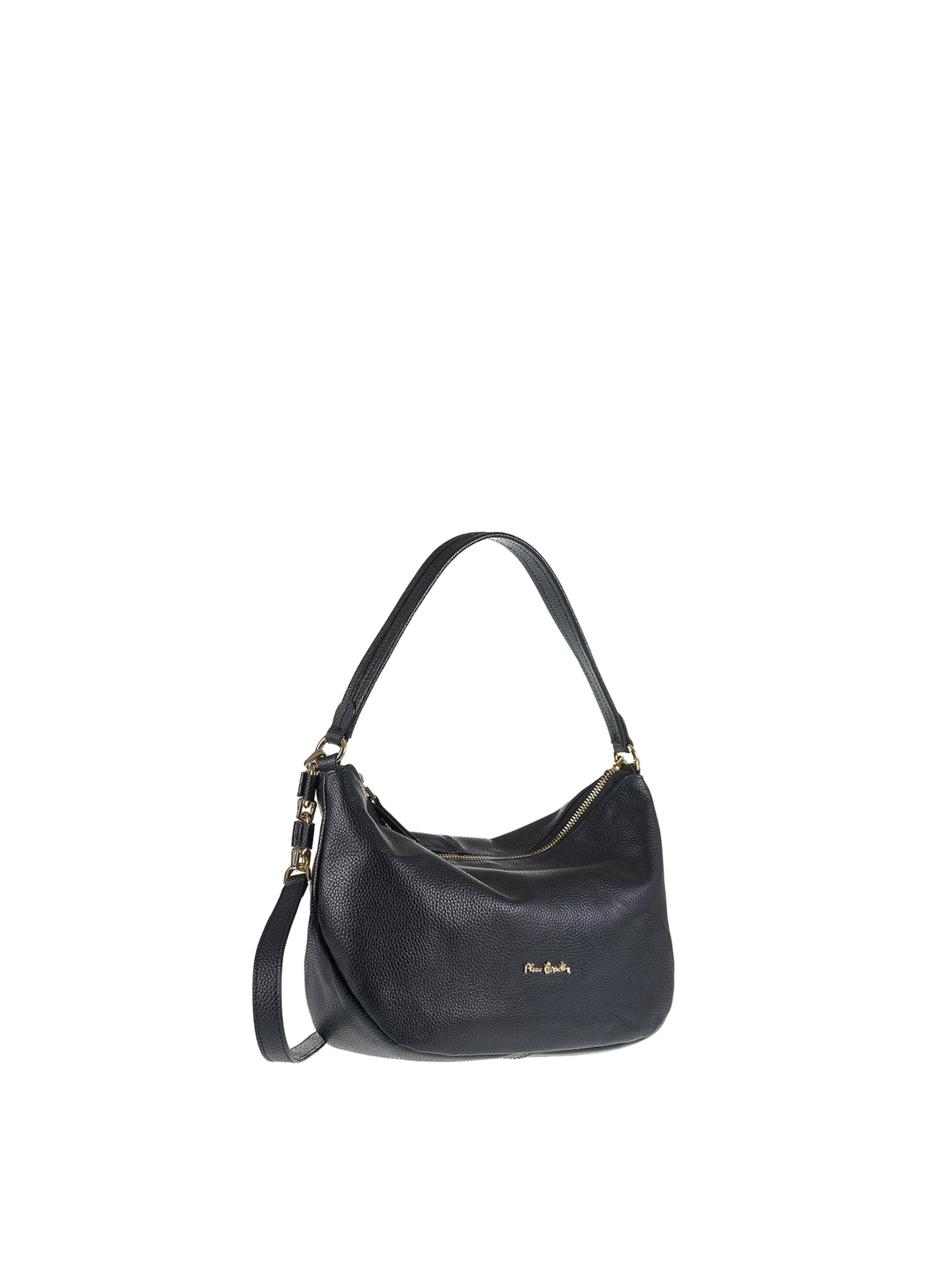 PIERRE CARDIN Schultertasche 'Edera Plus' in Schwarz: Vorderseite