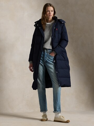 Polo Ralph Lauren - Sobretudo de inverno em azul: frente