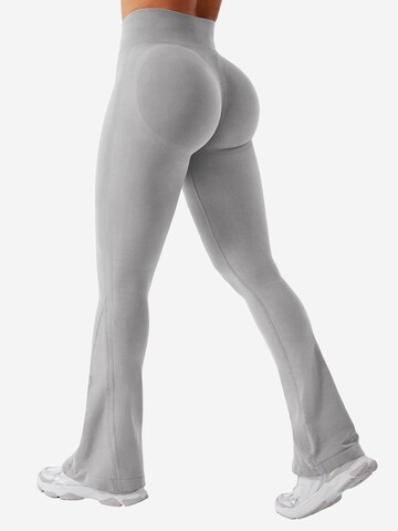 ZAAYO Flared Workout Pants in Grey