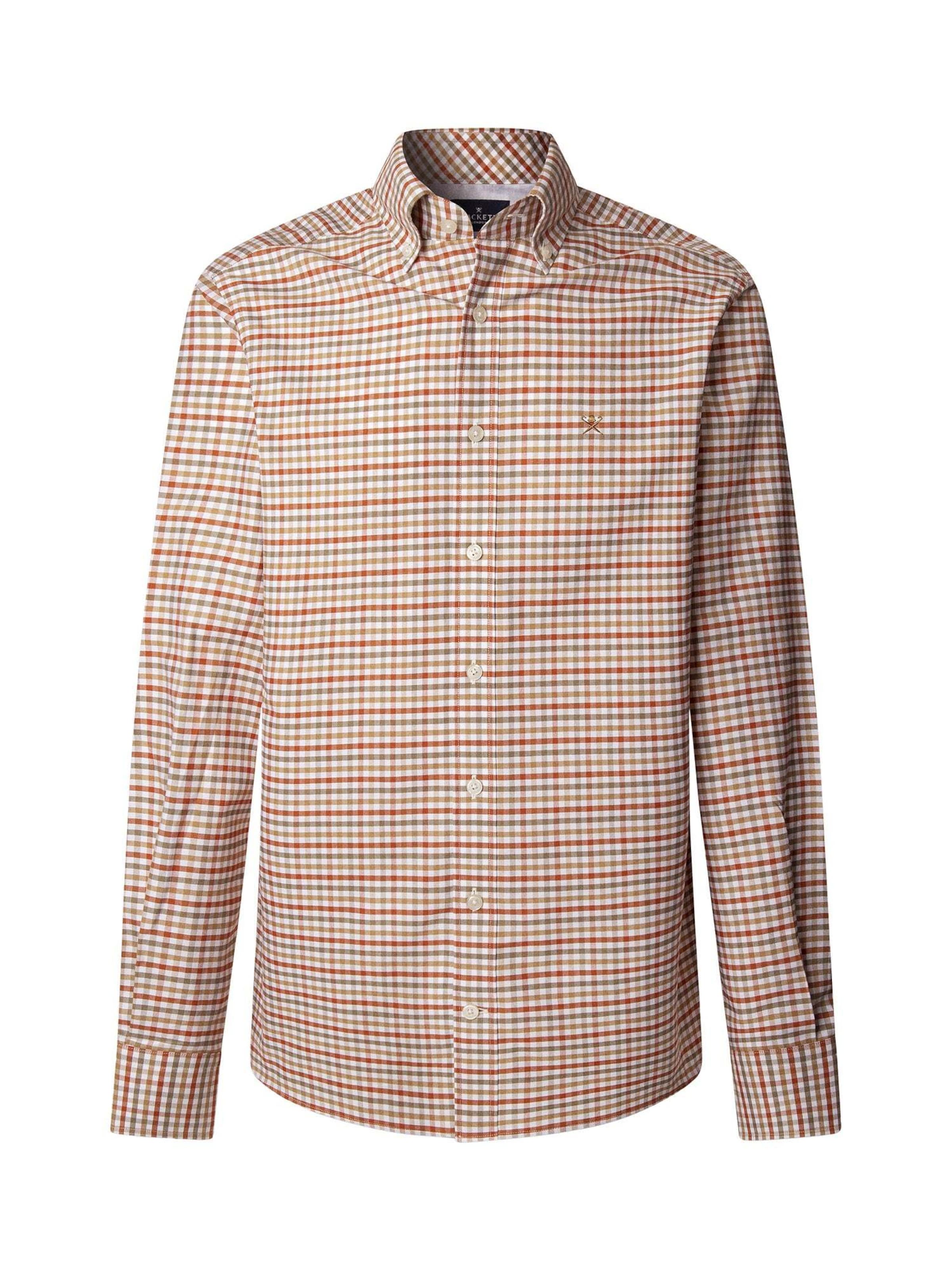 Regular fit Camicia di Hackett London in verde: frontale