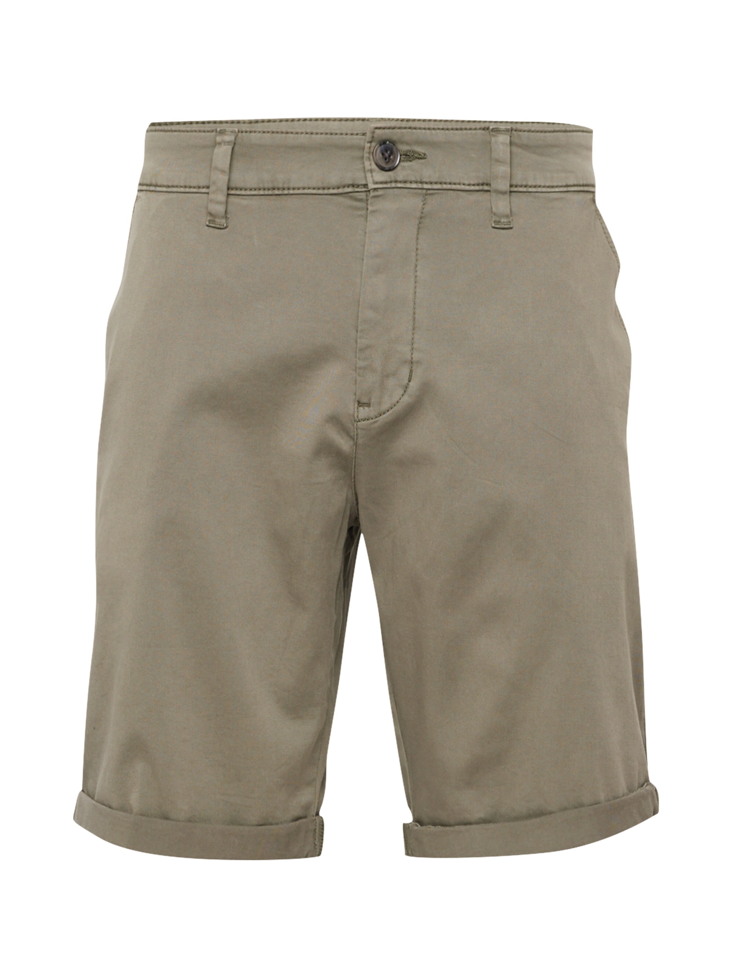 QS Shorts in Grün: Vorderseite