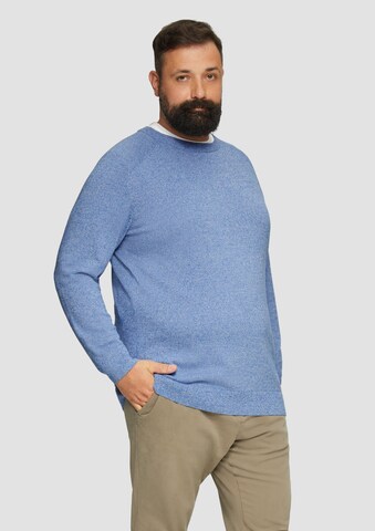 Pull-over s.Oliver en bleu : devant