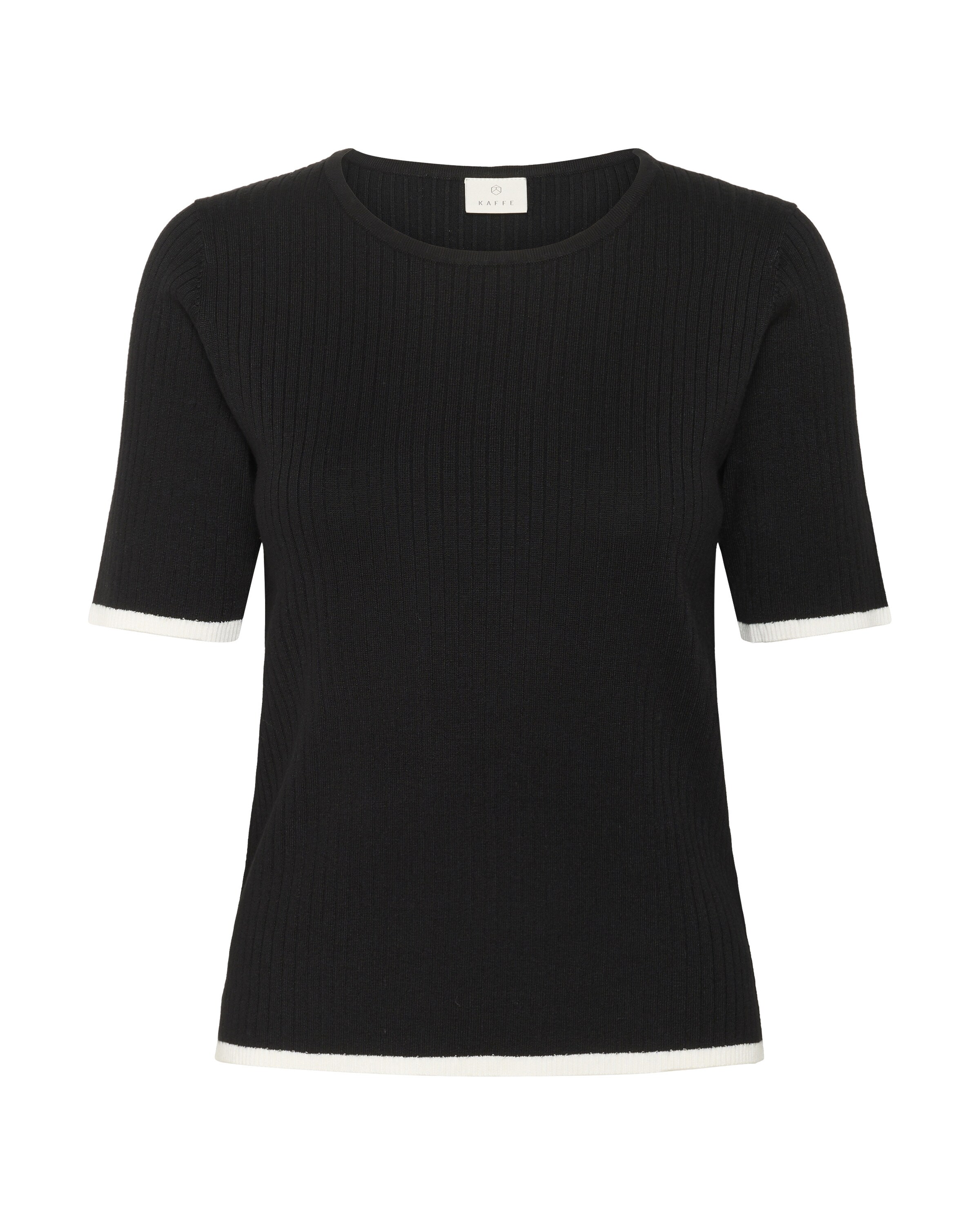 Kaffe - Pullover 'KALizza' em preto: frente