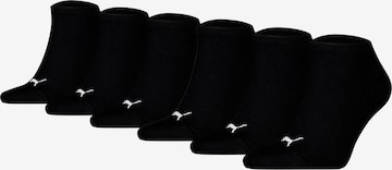 PUMA Ponožky – černá: přední strana