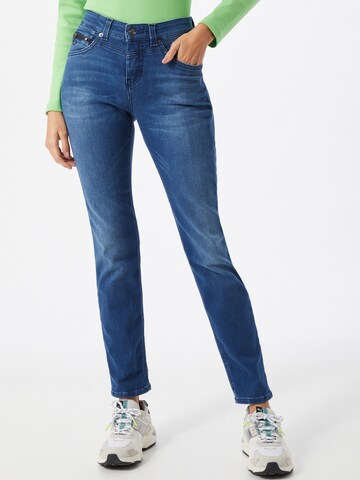 MAC Slimfit Jeans 'RICH' in Blauw: voorkant