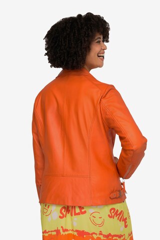 Angel of Style Between-Season Jacket in Orange