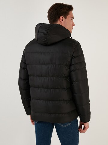 Buratti Winter Coat in Black