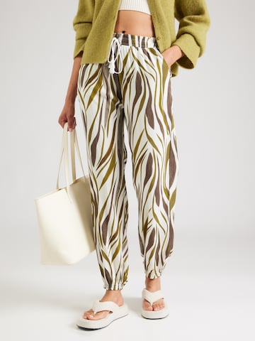 Hailys Tapered Housut 'Ro44xy' värissä valkoinen: etupuoli