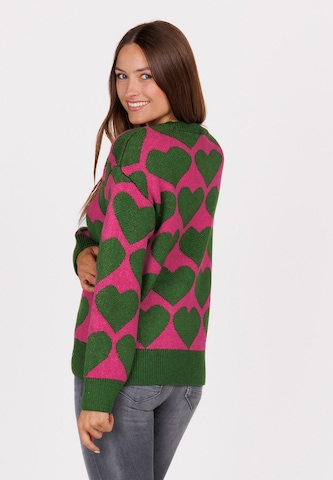 Key Largo Pullover 'Beat' i grøn