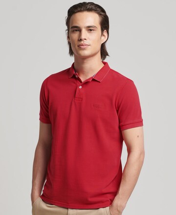 Superdry Shirt in Rood: voorkant