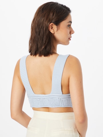 NLY by Nelly Gebreide top in Blauw