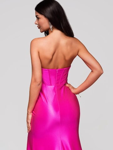 Ombre Abendkleid in Pink