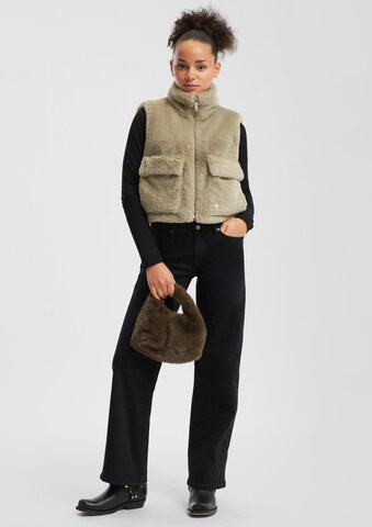 Gilet QS en beige
