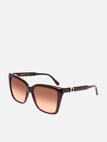 Lunettes de soleil 'Ferragamo SF2085SE' FERRAGAMO en marron