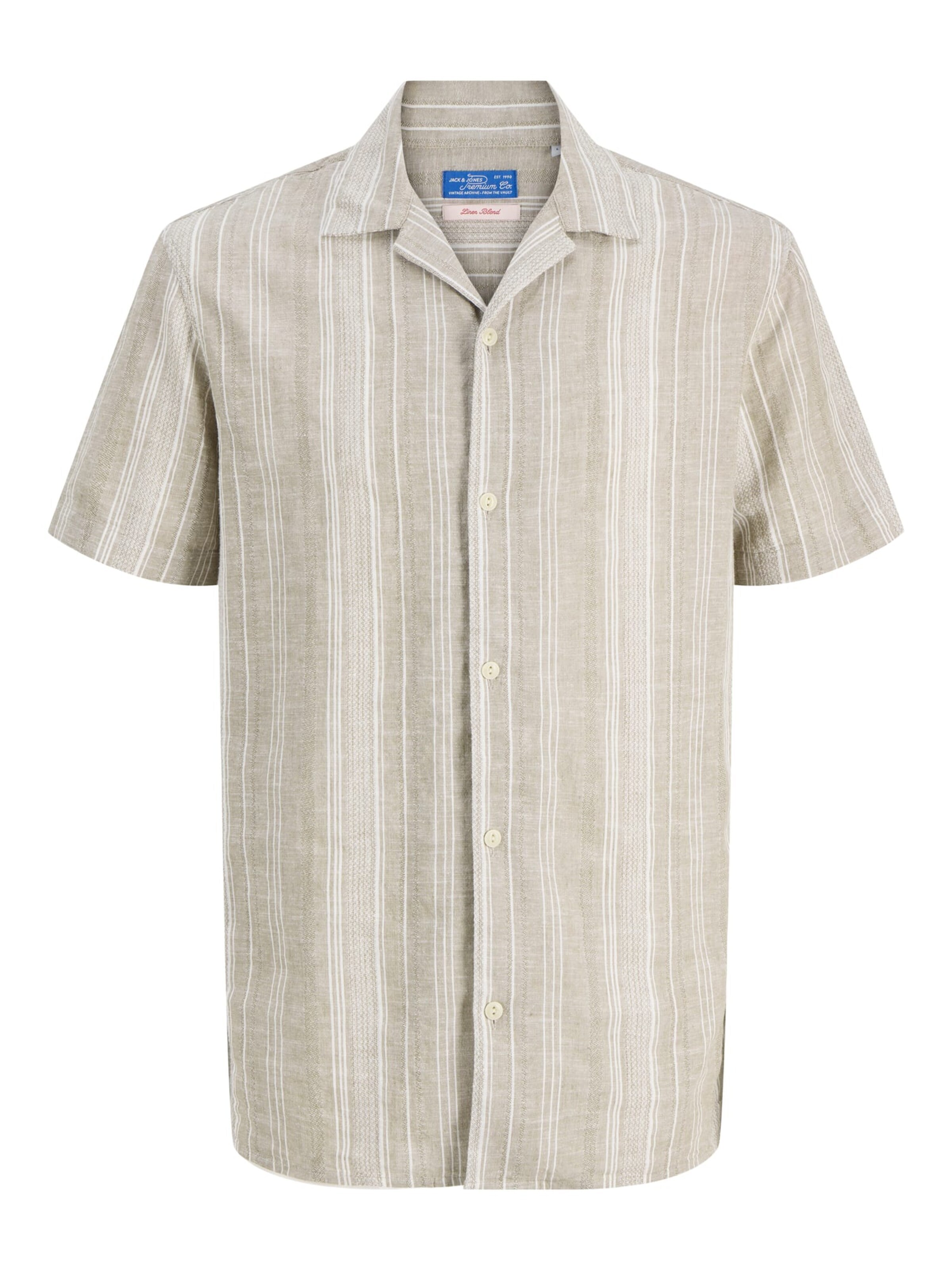JACK & JONES Comfort Fit Hemd 'Blusummer' in Grün: Vorderseite