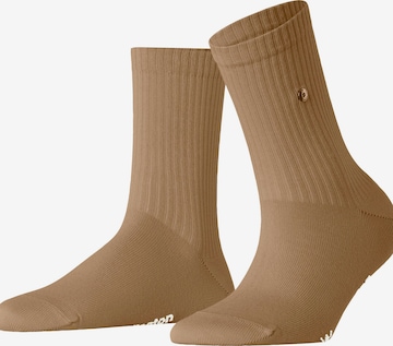 BURLINGTON Socks 'Fleet Street' in Brown: front