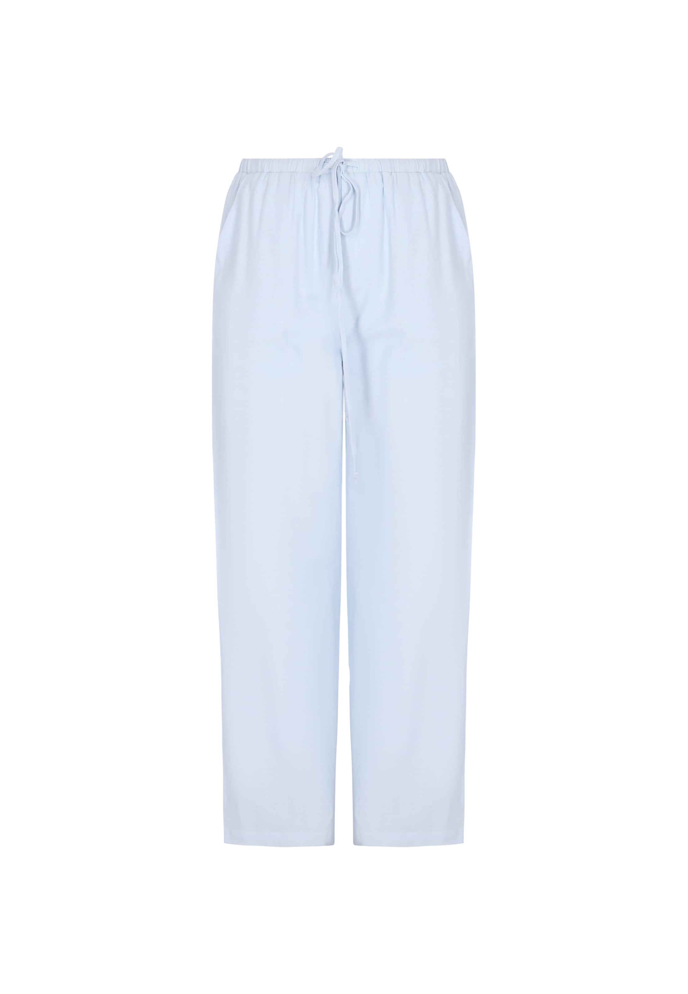 usha WHITE LABEL - Loosefit Pantalón en azul: frente