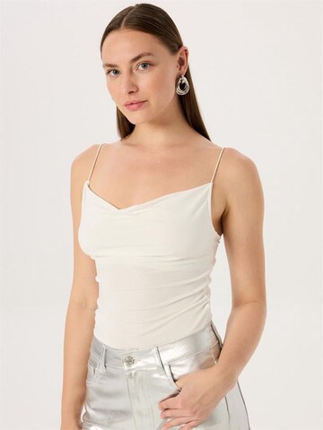 Rivus Bluse‌‌‌‌ in Beige: Vorderseite