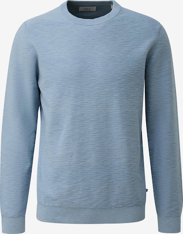 s.Oliver - Pullover em azul: frente