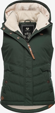 Ragwear Vest 'Hesty' in Green: front