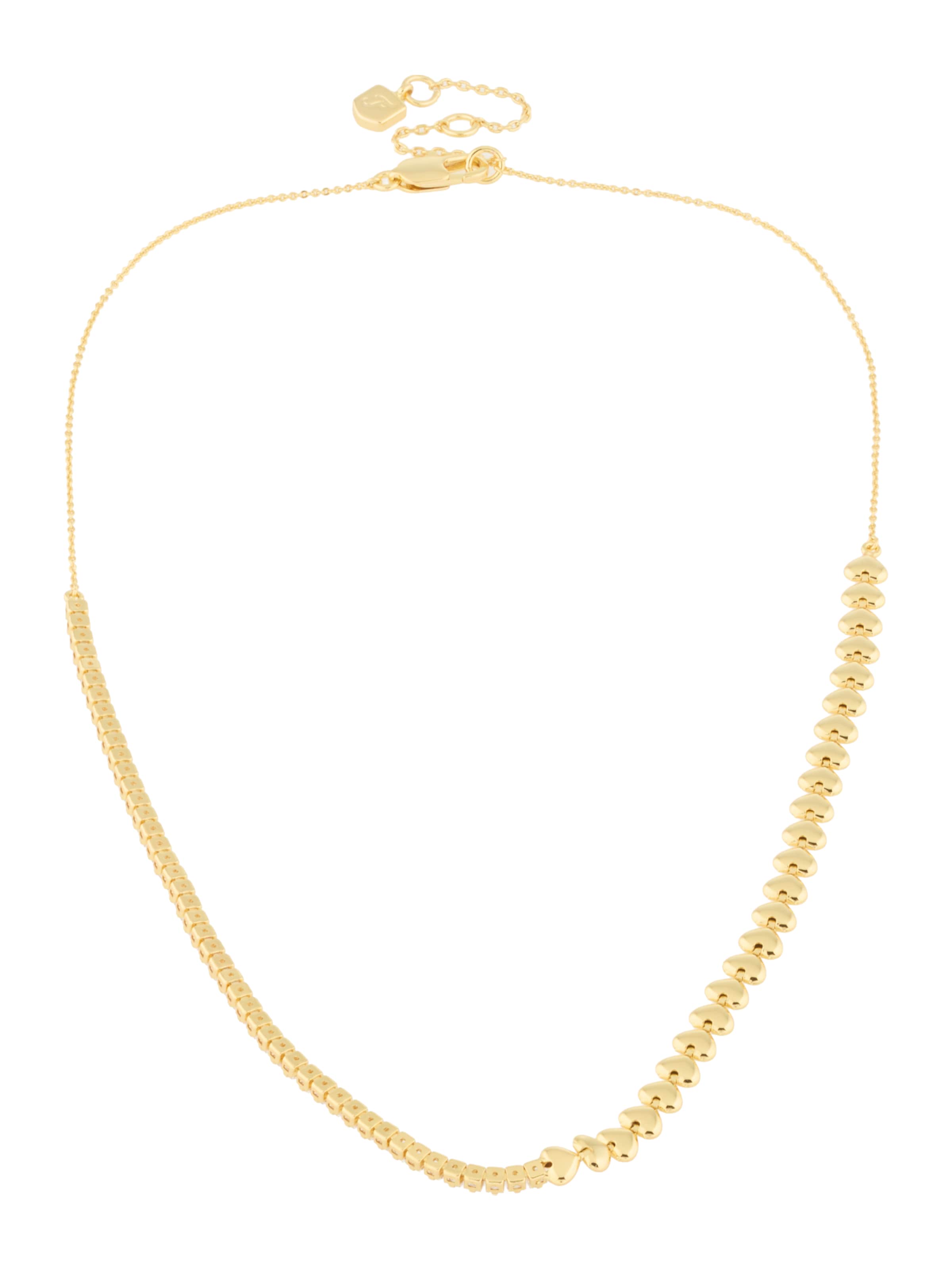 Chaîne 'Sutton' FOSSIL en or : devant