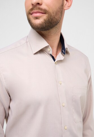 ETERNA Comfort Fit Hemd in Beige